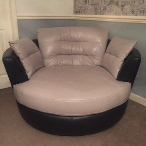 swivel love seat