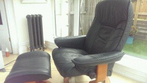 gentleman's swivel chair