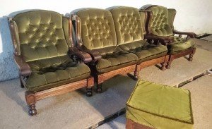 vintage sofa suite