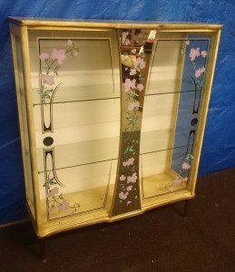 glass display cabinet