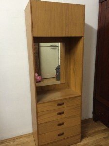 standing hall dresser