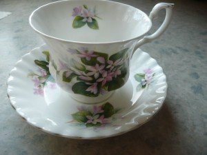 porcelain teacup