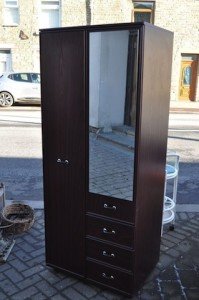 rosewood double wardrobe