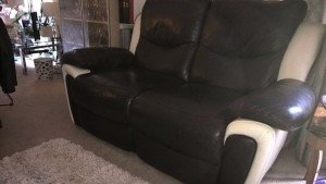 contemporary reclining sofa