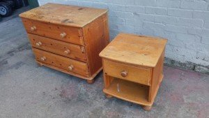 solid wood chest