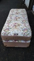 vintage divan bed