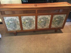 vintage radiator cover