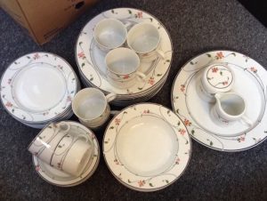 vintage dinner service