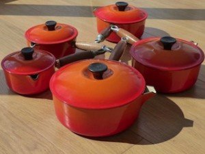 saucepans