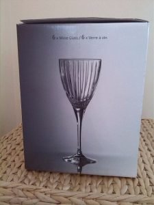 crystal wine glasses