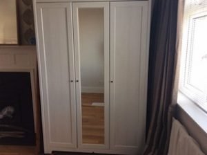 triple wardrobe