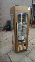 glass display fridge