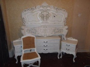 painted white furniture