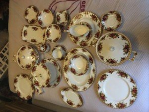 vintage crockery