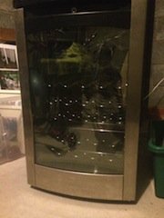 wine cooling fridge